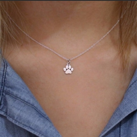 Golden Threads Jewelry - Paw Print Necklace🐾🐾🐾🐾